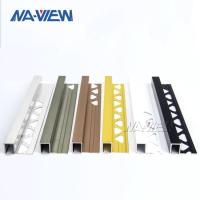 Buy cheap Decorative Metal Border Ceramic Tile Edge Trim Strips Profiles product