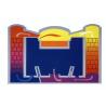 Buy cheap 380V 50Hz Cross Fired Furnace Domestic Glass Melting from wholesalers