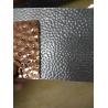 Buy cheap Stainless Steel Hammered Sheet 304 316 grade Embossed Pattern 1219*2438mm Size from wholesalers