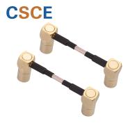 Buy cheap Customize Length Antenna Pigtail Cable , RG179 Brown Female SMB Coax Cable product