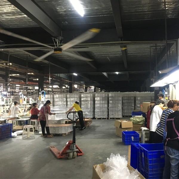 Buy cheap 18FT Low Noise Aluminium Ceiling Fan for Commercial Ventilation in Cowshed Animal Farm from wholesalers