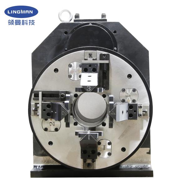 Steel Laser Chuck 90 Pulling Chuck For Round Tube Laser Fully Enclosed
