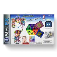 Buy cheap OEM Geometric Magnetic Shapes Childrens Magnetic Building Sets Multi colored 88 product