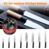 Buy cheap 2 Stage Butcher Knife Sharpener / Chef Knife Sharpening Lightweight 58 * 68mm from wholesalers