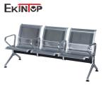 Chrome Armrest Airport Waiting Room Chairs 4 Seater For Reception OEM