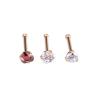 Buy cheap Hot sale body jewelry wholesale stainless steel cz nose piercing from wholesalers