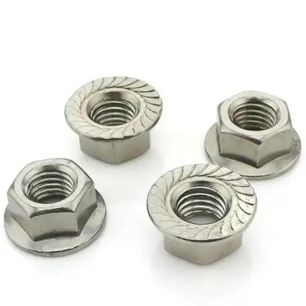 Buy cheap NXF ASTM UNS S31653 316LN/00Cr17Ni13Mo2N/s31653 M3-M16 Length0.4-85mm Stainless Steel 316LN Hexagonal Flange Nut from wholesalers