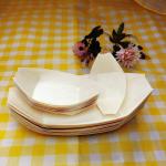 OEM Disposable Bamboo Sushi Boat For Restaurant