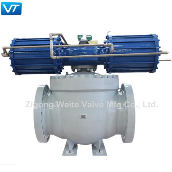 Buy cheap 24" 600LB Top Entry Trunnion Mounted Ball Valve Carbon Steel WCB Ball Valve from wholesalers