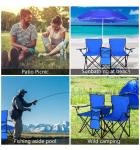 Great Strength Folding Picnic Chair With Umbrella