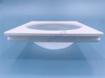 Square Proofer Cups Outsize 106x119mm Food Grade Bakery PP Rim Nylon Gauze