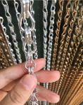 Aluminum Alloy Metal Chain Link Curtain 1.6mm And 2.0mm Wire Diameter
