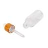 Buy cheap Round Cosmetic Dropper Bottle Bamboo Glass Dropper Bottle 15ml 20ml 30ml 50ml 100ml from wholesalers
