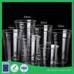 Plastic clean disposable drinking cup 8 oz 230 ml for hotel or restaurant using