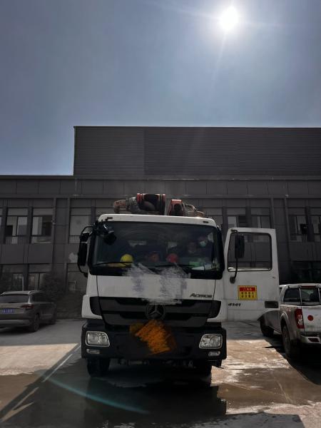 Buy cheap 2013 56m Sy Concrete Boom Pump Heavy Equipment After-sales Service Cylinder Type Structure from wholesalers