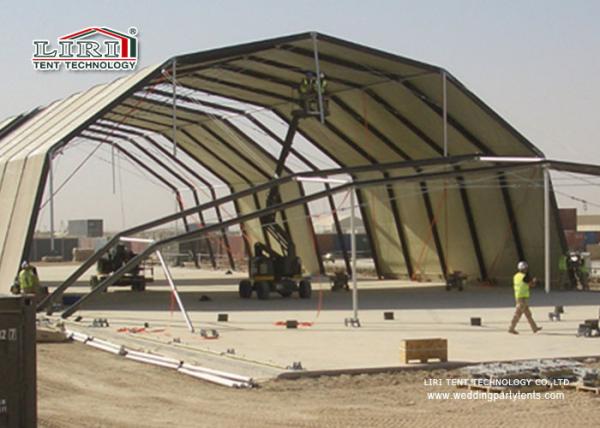 Buy cheap Aluminum Frame Portable Airplane Hangar Tent Automatic Eyelet Door from wholesalers