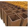Buy cheap Custom Outdoor Flower Pot Planters Large Metal Garden Box Planters from wholesalers