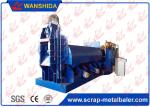 Automatic Hydraulic Waste Metal Scrap Baler Logger For Light Metal Scrap