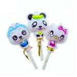 Cute Cartoon Shape Fruity Lolly Whistle Stick Assorted Flavor Halal Product