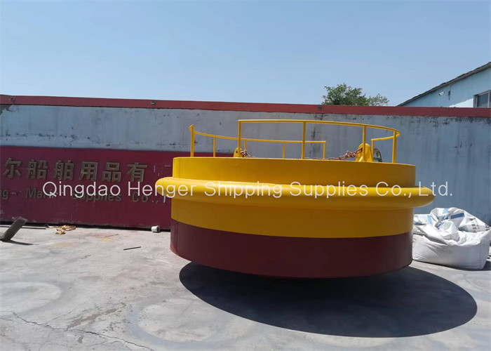 Steel Single Boat Floating Surplus Marine Mooring Buoy Foam Filled Multifunctional