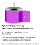 4"X6" Inch direct thermal label sticker paper Electronic balance paper, color