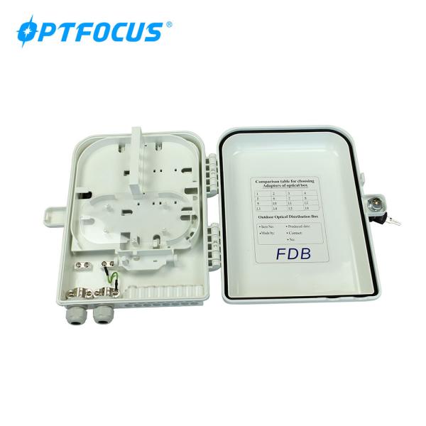 Buy cheap FTTx network system cheap price 16 cores outdoor fiber access termination box from wholesalers