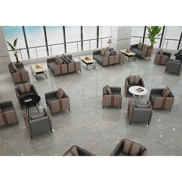Buy cheap Ekintop Commercial Office Sofa Furniture Multipurpose Synthetic Leather Material from wholesalers