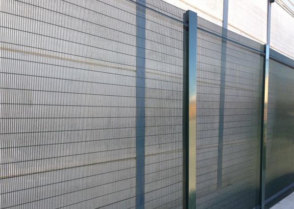 Buy cheap 2.0m High Airport Anti Climb Security Fencing Square Post from wholesalers