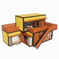 Buy cheap Commercial Street Shops Folding Room Combination with Yellow Renovation product