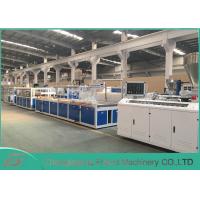 Buy cheap Stable Running Wood Plastic Composite Production Line 8~20mm Thickness product
