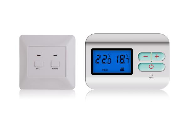 Buy cheap Non Programmable Digital Thermostat , Battery Powered Wireless Thermostat from wholesalers