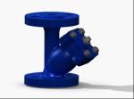 Ductile Iron A126 GG25 Water Meter Strainer , Length According As F6 Standard
