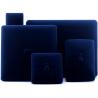 Buy cheap China manufacturing Wholesale high quality luxury Big Jewelry Set Necklace Bracelet Earring ring box Jewellery packaging custom blue velvet double from wholesalers