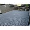 Buy cheap 6mm Cross Bar Size Industrial Steel Grating Good Ventilation Twist Steel Raw Materials from wholesalers