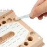 Buy cheap wooden Book shaped tooth box ,baby teeth case for birthday gift from wholesalers