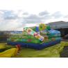 Buy cheap Commercial Inflatable Amusement Park / Zoo Jumping Castle 7x7m 0.55mm PVC Tarpaulin from wholesalers