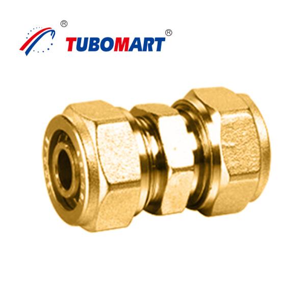 Buy cheap Cross Linked Polyethylene Male Compression Pipe Fittings Chrome Plated from wholesalers