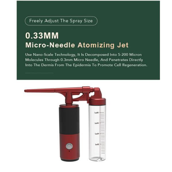 Buy cheap 140KPA Handheld Oxygen Injector Barber Airbrush Gun 8W 5V from wholesalers