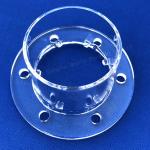 CNC Finishing Seal Quartz Flange Welding And Drilling