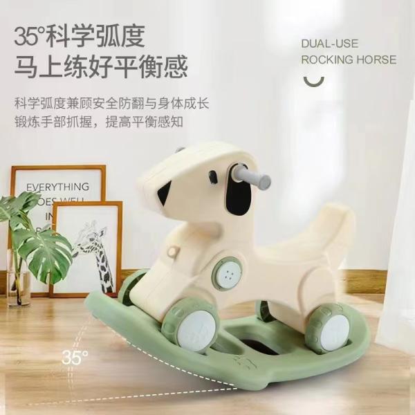 Buy cheap Multifunctional Toddler Rocking Horse Bike Infant Rocking Horse CCC Certified from wholesalers