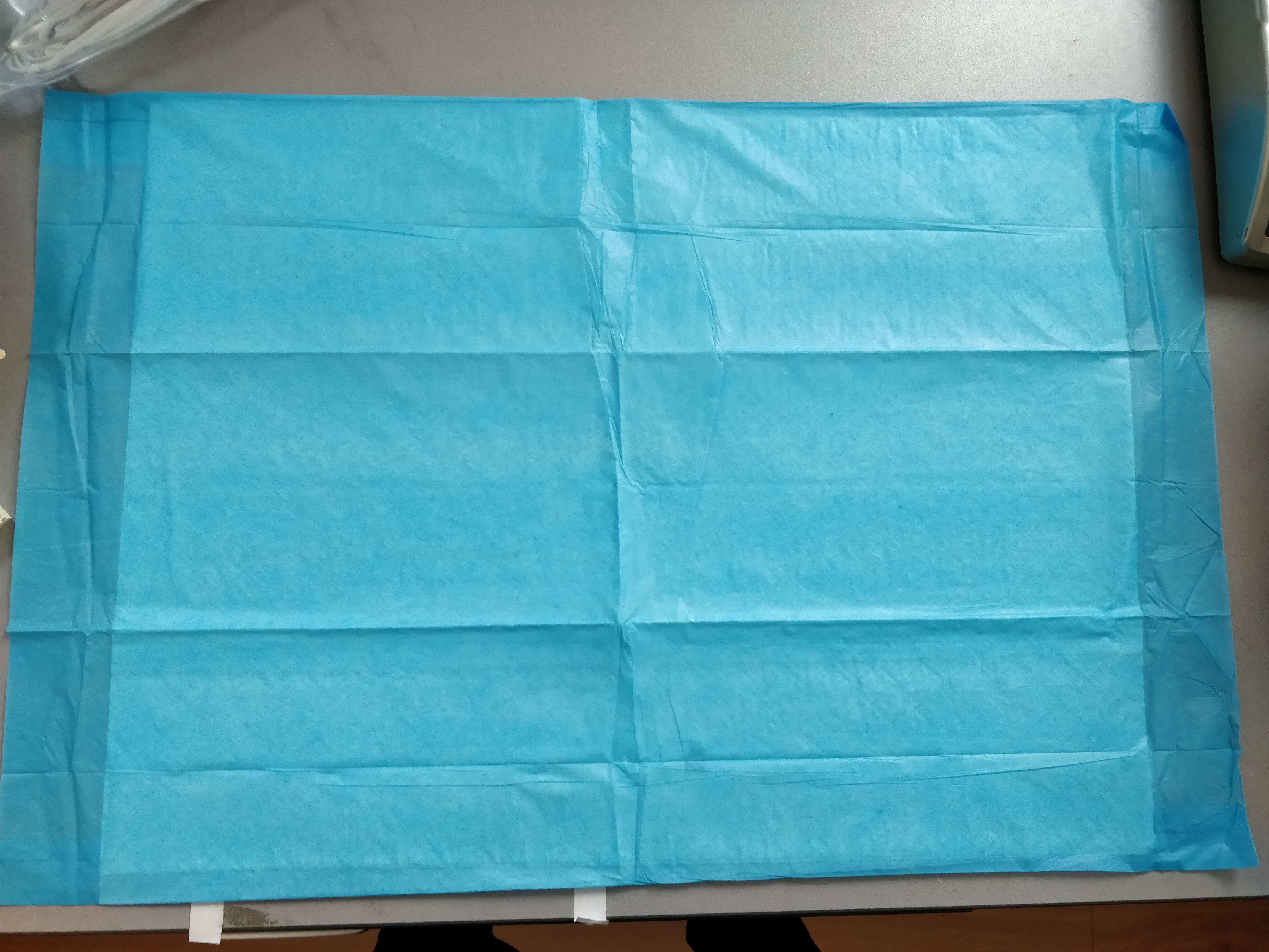 35~120g Disposable Under Pads Non Woven Bed Protection For Hospital Use