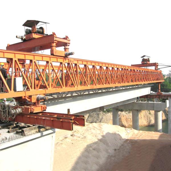 Buy cheap Bridge Girder Launching Gantry Crane High Efficient River Cross Sea 5m / Min 50M from wholesalers