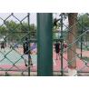 Buy cheap Green Temporary Mesh Fence / PVC Coated Chain Link Fence 3.5mm For Sports from wholesalers