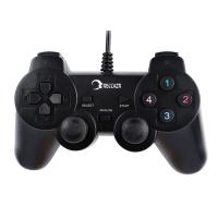 Buy cheap Wired Type Durable Game Controller Gamepad For PC Windows / Mac Black Color product