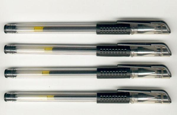 Buy cheap black color gel ink pen,student school writing gel ink pen from wholesalers