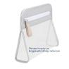Buy cheap Recyclable Clear Gift Plastic Flat Bottom Logo Pvc k Nylon Packing Bags With Handles,holographic k makeup co from wholesalers