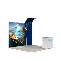 Buy cheap 3*3M Modular Convention Booth Displays Easy Assemble Straight Flat Advertising product