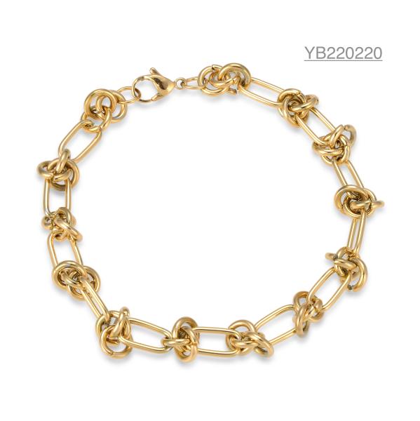 Buy cheap ODM Mens Hip Hop Bracelets Brand Heavy Industry Gold Chain Bangle from wholesalers