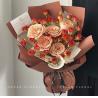 Buy cheap Monochrome Waterproof Ouya Paper Bouquet Flowers Gift Wrapping Paper from wholesalers