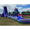 Buy cheap Huge Inflatable Water Slide PVC Inflatable Pool Water Slide For Rent from wholesalers
